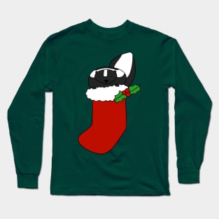 Stocking Skunk Long Sleeve T-Shirt